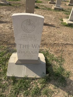 BAGHDAD (NORTH GATE) WAR CEMETERY - McGARRITY, J